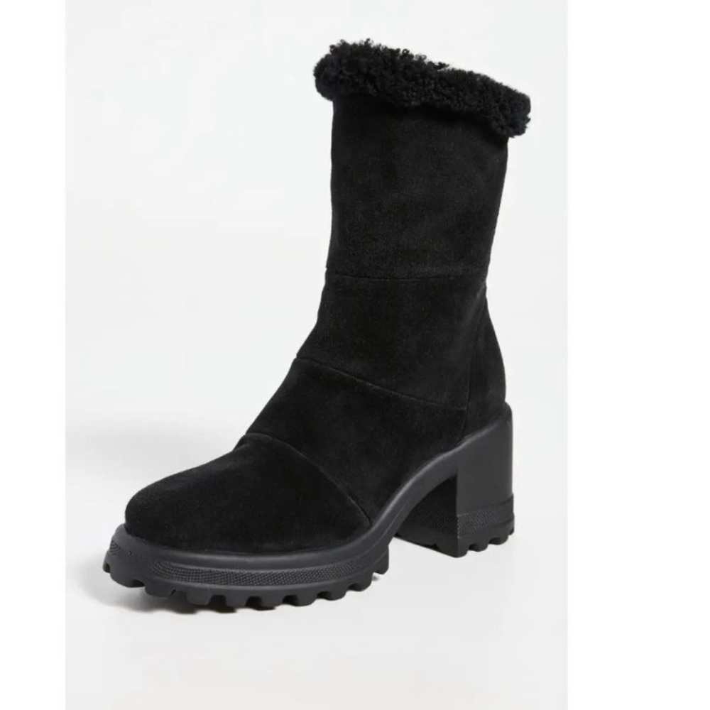 Voile Blanche Claire lug sole boots
